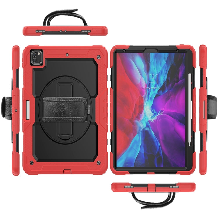 For iPad Pro 13 2024 Silicone + PC Tablet Protective Case(Red+Black) - iPad Pro 13 2024 Cases by buy2fix | Online Shopping UK | buy2fix