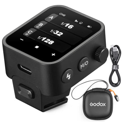 Godox X3 TTL Wireless Flash Trigger Touch Screen Flash Transmitter For Sony(Black) - Wireless Flash Trigger by Godox | Online Shopping UK | buy2fix