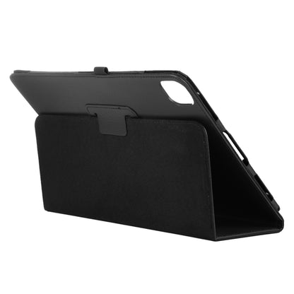 For iPad Pro 11 2024 Litchi Texture Solid Color Leather Tablet Case(Black) - iPad Pro 11 2024 Cases by buy2fix | Online Shopping UK | buy2fix