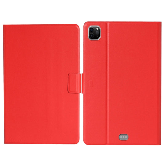 For iPad Pro 11 2024 Pure Color Smart Leather Tablet Case(Red) - iPad Pro 11 2024 Cases by buy2fix | Online Shopping UK | buy2fix