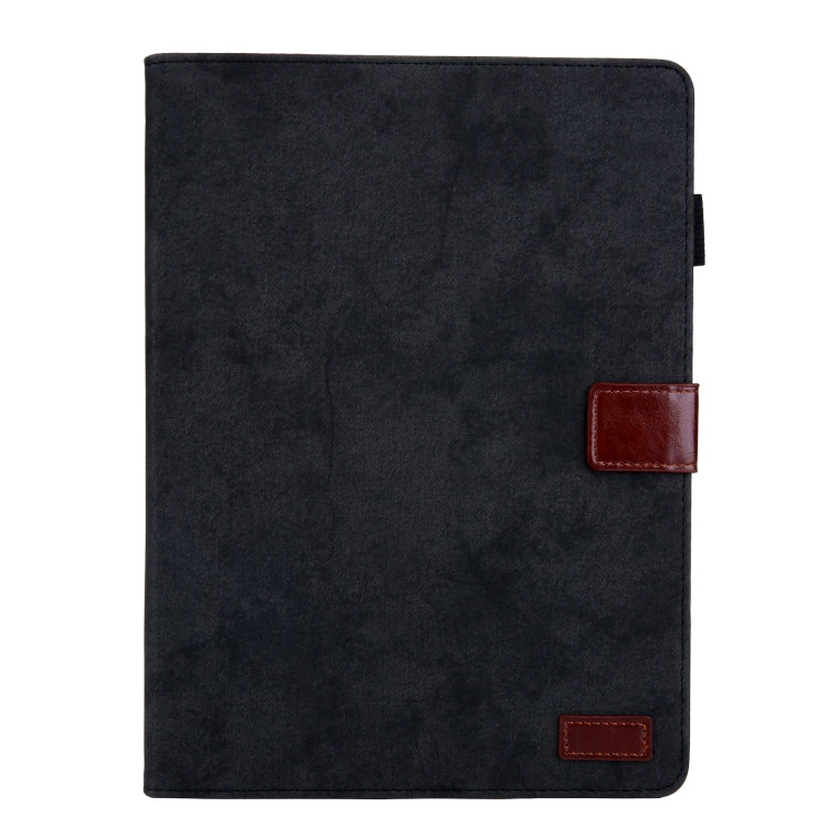 For iPad Pro 11 2024 Cloth Texture Leather Tablet Case(Black) - iPad Pro 11 2024 Cases by buy2fix | Online Shopping UK | buy2fix