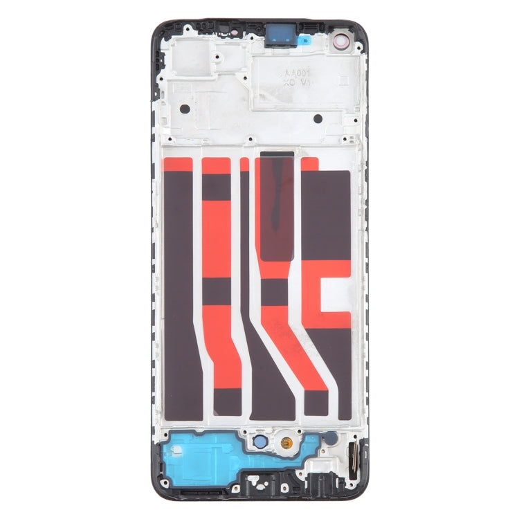 For OPPO F19 OLED LCD Screen Digitizer Full Assembly with Frame - LCD Screen by buy2fix | Online Shopping UK | buy2fix