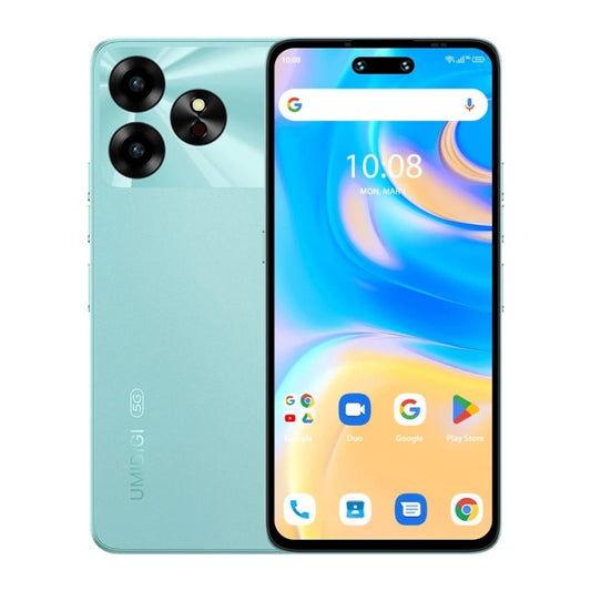 UMIDIGI G6 5G, 6GB+128GB, Face ID Identification, 6.6 inch UMIDIGI OS Dimensity 6100+ 5G Octa Core, Network: 5G(Lake Green) - UMIDIGI by UMIDIGI | Online Shopping UK | buy2fix