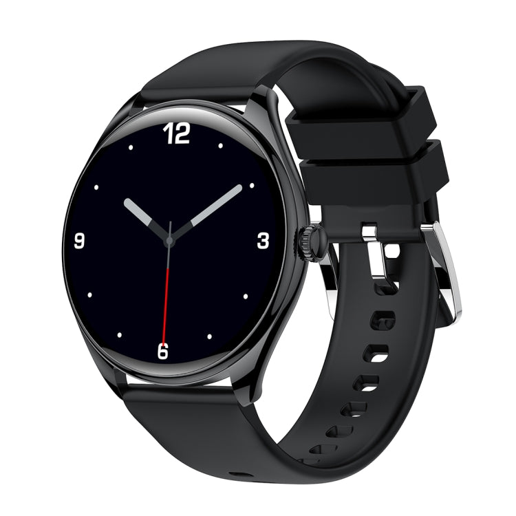 MT55 1.43 inch AMOLED HD Screen Ultra-thin Smart Call Health Watch, Silicone Strap(Black) - Smart Watches by buy2fix | Online Shopping UK | buy2fix