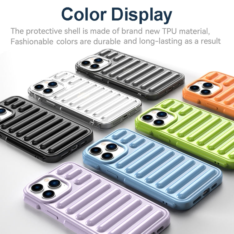 For iPhone 16 Pro Max Capsule Series Candy Color TPU Phone Case(Orange) - iPhone 16 Pro Max Cases by buy2fix | Online Shopping UK | buy2fix