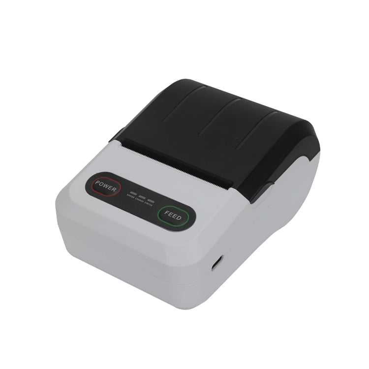 BT-583 58mm USB-C/Type-C + Bluetooth Portable Thermal Printer, Specification:EU Plug(Black White) - Printer by buy2fix | Online Shopping UK | buy2fix