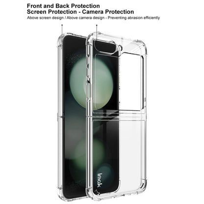 For Samsung Galaxy Z Flip6 IMAK Space Shield PC + TPU Airbag Shockproof Phone Case(Transparent) - Galaxy Z Flip6 5G Cases by imak | Online Shopping UK | buy2fix