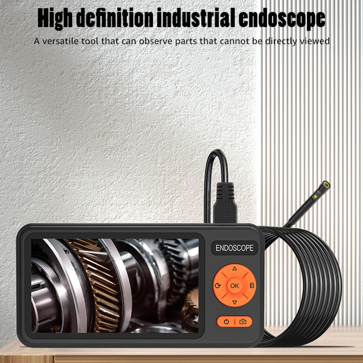 T29 5 inch IPS Screen 7.9mm Dual Lens IP67 Waterproof Industrial Endoscope With Bracket, Length:1m -  by buy2fix | Online Shopping UK | buy2fix