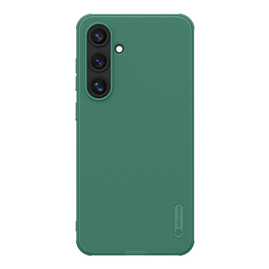 For Samsung Galaxy S24 FE 5G NILLKIN Frosted Shield Pro PC + TPU Phone Case(Green) - Galaxy S24 FE 5G Cases by NILLKIN | Online Shopping UK | buy2fix