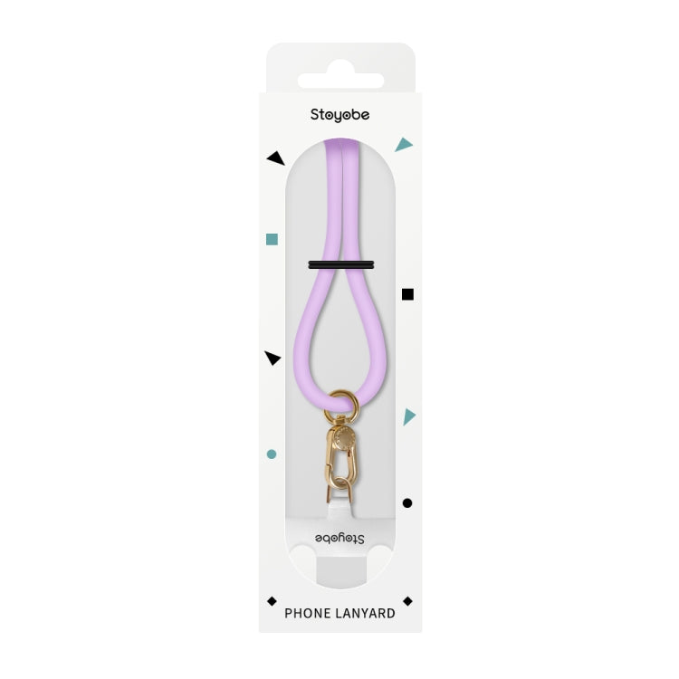 DUX DUICS PL-ONE Universal Silicone Phone Lanyard(Purple) - Lanyards & Wrist Straps by DUX DUCIS | Online Shopping UK | buy2fix