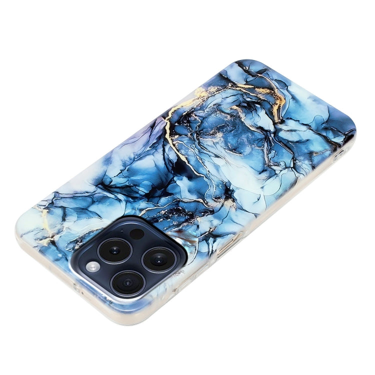 For iPhone 16 Pro Max IMD Marble TPU Phone Case(Grey) - iPhone 16 Pro Max Cases by buy2fix | Online Shopping UK | buy2fix