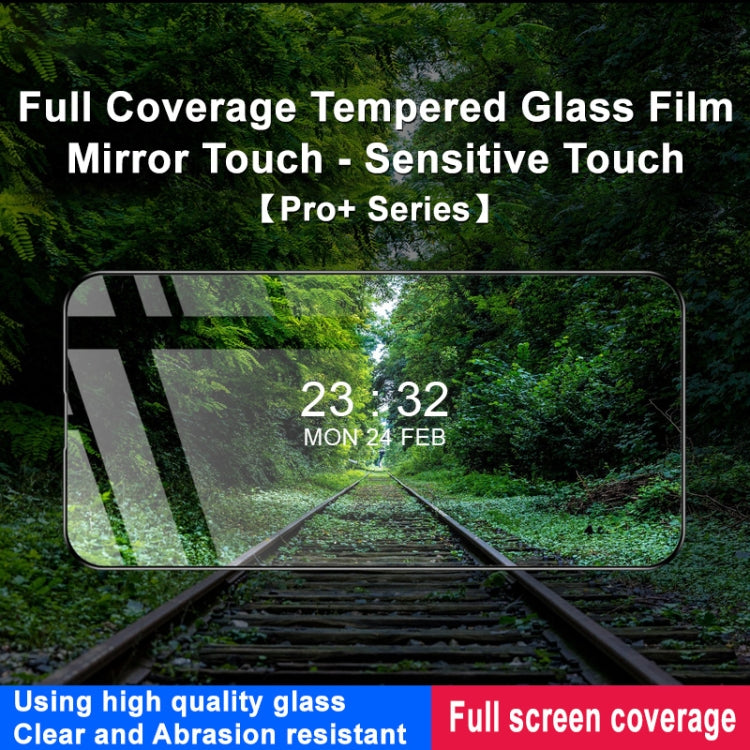 For iPhone 16 Plus imak 9H Surface Hardness Full Screen Tempered Glass Film Pro+ Series - iPhone 16 Plus Tempered Glass by imak | Online Shopping UK | buy2fix