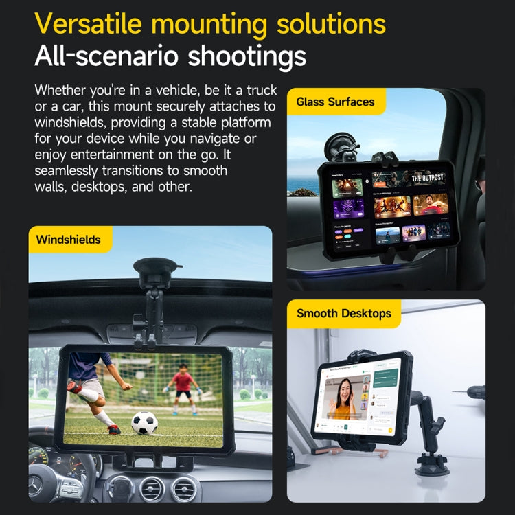 Ulefone UAN02 Armor Mount Max Car Phone Tablet Holder(Black) - Car Holders by Ulefone | Online Shopping UK | buy2fix