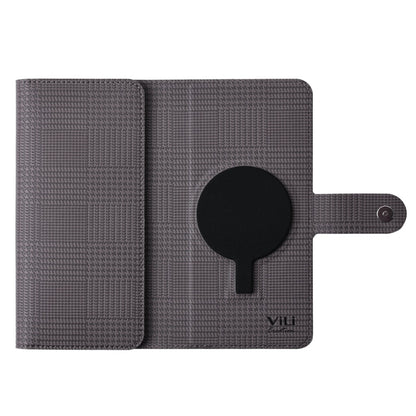 For Samsung Galaxy S24 Ultra 5G ViLi GHA-C Series RFID MagSafe Magnetic Flip Leather Phone Case(Grey) - Galaxy S24 Ultra 5G Cases by ViLi | Online Shopping UK | buy2fix