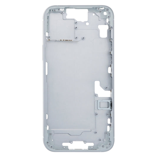 For iPhone 15 Plus Middle Frame Bezel Plate with Side Keys + Card Tray, Version:China Version(Blue) - LCD Related Parts by buy2fix | Online Shopping UK | buy2fix