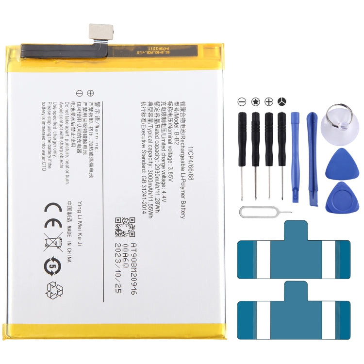 For vivo Y67 B-B2 2930mAh Li-Polymer Battery Replacement - Others by buy2fix | Online Shopping UK | buy2fix