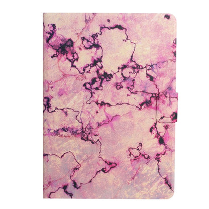 For iPad Pro 11 2024 Colored Drawing Pattern Flip Leather Smart Tablet Case(Pink Marble) - iPad Pro 11 2024 Cases by buy2fix | Online Shopping UK | buy2fix