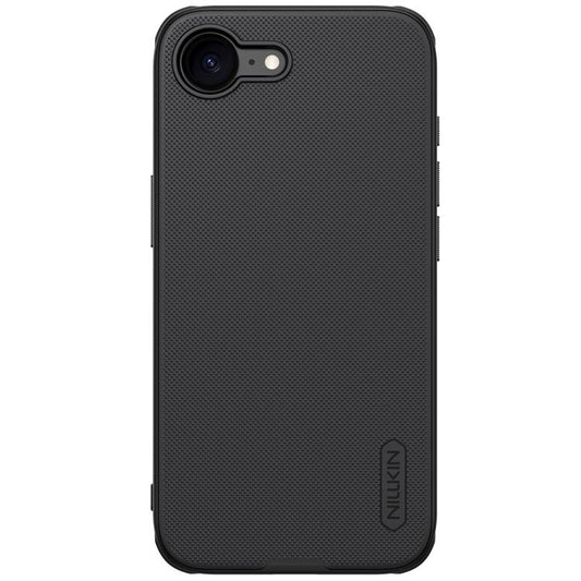 For iPhone 16e NILLKIN Frosted Shield Pro PC + TPU Phone Case(Black) - iPhone 16e Cases by NILLKIN | Online Shopping UK | buy2fix