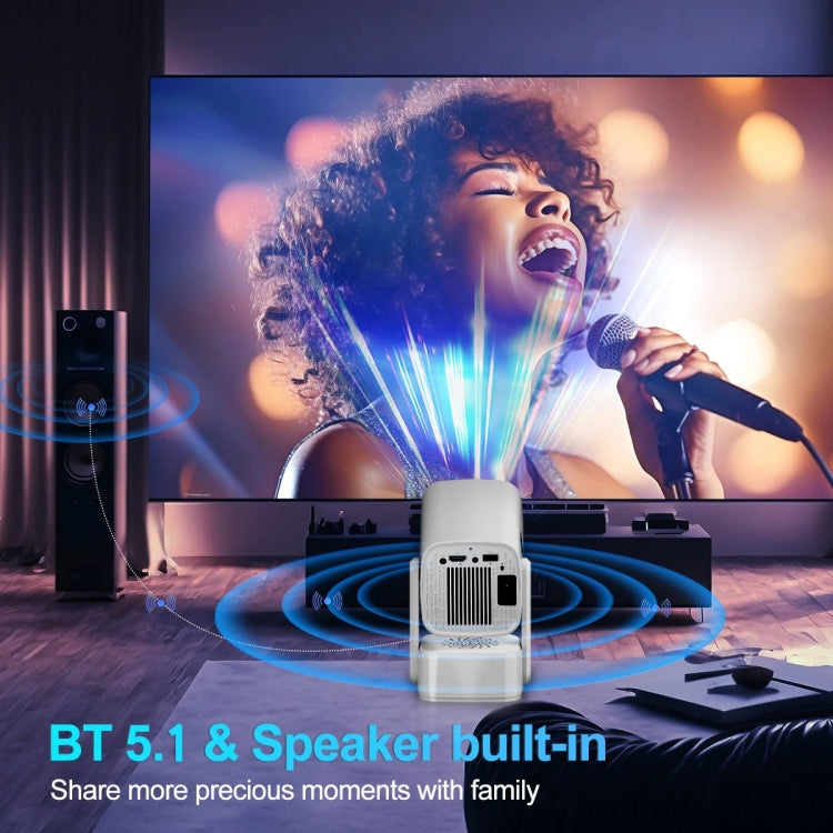 Y7S 720P Android 11 OS Portable Home WiFi Projector with Speaker, CPU:RK3326(AU Plug) - Mini Projector by buy2fix | Online Shopping UK | buy2fix