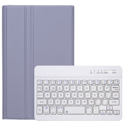 For Redmi Pad SE 8.7 A0N12 TPU Ultra-thin Detachable Bluetooth Keyboard Tablet Leather Case(Purple) - Others Keyboard by buy2fix | Online Shopping UK | buy2fix