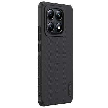 For Xiaomi 14T Pro NILLKIN Frosted Shield Pro PC + TPU Phone Case(Black) - 14T Pro Cases by NILLKIN | Online Shopping UK | buy2fix