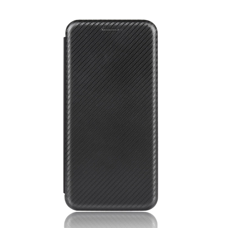 For Blackview BV5500 / BV5500 Pro / BV5500 Plus Carbon Fiber Texture Horizontal Flip TPU + PC + PU Leather Case with Card Slot(Black) - More Brand by buy2fix | Online Shopping UK | buy2fix