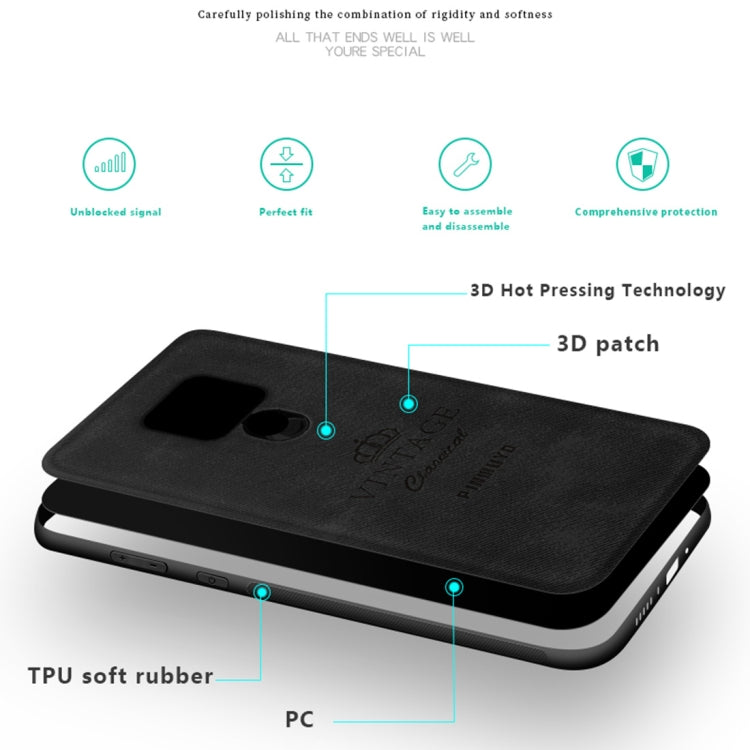 PINWUYO Anti-wrestling Waterproof Full Coverage PC Case for Huawei Mate 20(Grey) - Huawei Cases by PINWUYO | Online Shopping UK | buy2fix