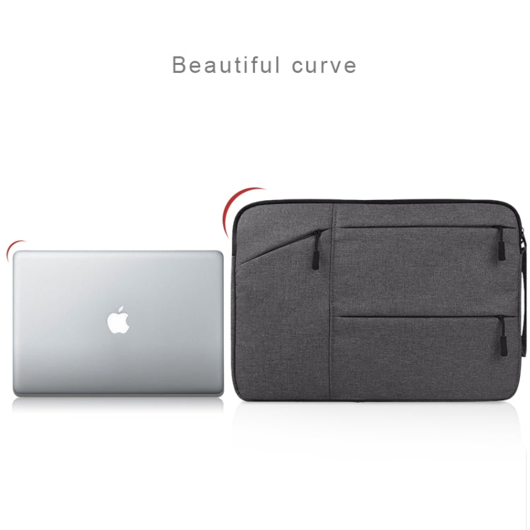 Universal Multiple Pockets Wearable Oxford Cloth Soft Portable Simple Business Laptop Tablet Bag, For 14 inch and Below Macbook, Samsung, Lenovo, Sony, DELL Alienware, CHUWI, ASUS, HP(Black) - 15 inch by buy2fix | Online Shopping UK | buy2fix