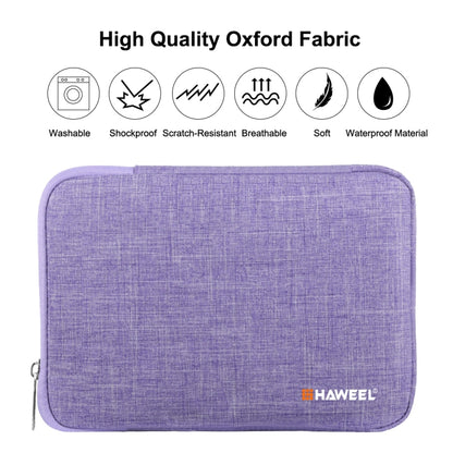 HAWEEL 7.9 inch Sleeve Case Zipper Briefcase Carrying Bag, For iPad mini 4 / iPad mini 3 / iPad mini 2 / iPad mini, Galaxy, Lenovo, Sony, Xiaomi, Huawei 7.9 inch Tablets(Purple) - Other by HAWEEL | Online Shopping UK | buy2fix