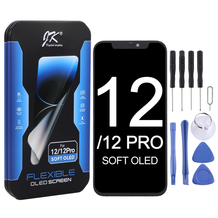 JK Soft OLED Screen For iPhone 12 / 12 Pro - LCD Related Parts by JK | Online Shopping UK | buy2fix