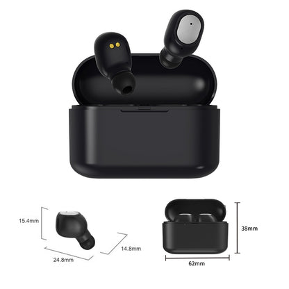 Q3 TWS Bluetooth 5.0 Binaural Stereo Automatic Matching Wireless Bluetooth Earphone(Black) - TWS Earphone by buy2fix | Online Shopping UK | buy2fix