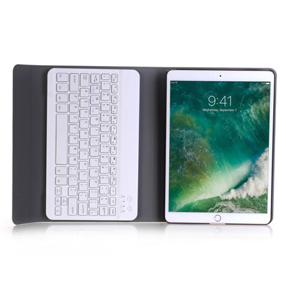 A09 Bluetooth 3.0 Ultra-thin ABS Detachable Bluetooth Keyboard Leather Tablet Case for iPad Air / Pro 10.5 inch (2019), with Holder (Rose Gold) - For iPad Pro by buy2fix | Online Shopping UK | buy2fix