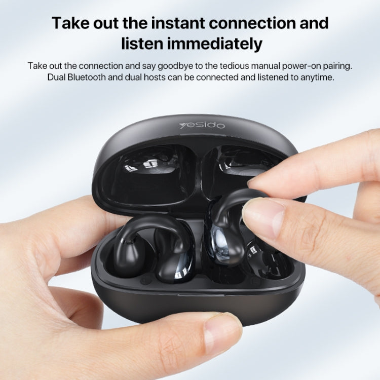 Yesido YSP14 Air Conduction Bluetooth 5.3 Wireless Ear Clip Earphone - Bluetooth Earphone by Yesido | Online Shopping UK | buy2fix