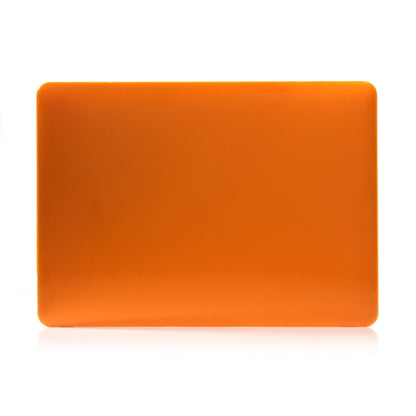 Laptop Crystal Style PC Protective Case for MacBook Pro 15.4 inch A1990 (2018) (Orange) - MacBook Pro Cases by buy2fix | Online Shopping UK | buy2fix