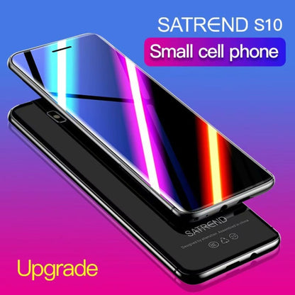 SATREND S10 Card Mobile Phone, 2.4 inch Touch Screen, MTK6261D, Support Bluetooth, FM, GSM, Dual SIM(Pink) - SATREND by SATREND | Online Shopping UK | buy2fix