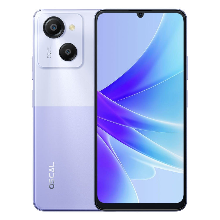 [HK Warehouse] Blackview Oscal MODERN 8, 8GB+128GB, Fingerprint Identification, 6.75 inch Android 13 Unisoc T616 Octa Core up to 2.2GHz, Network: 4G, OTG (Purple) - Blackview by Blackview | Online Shopping UK | buy2fix