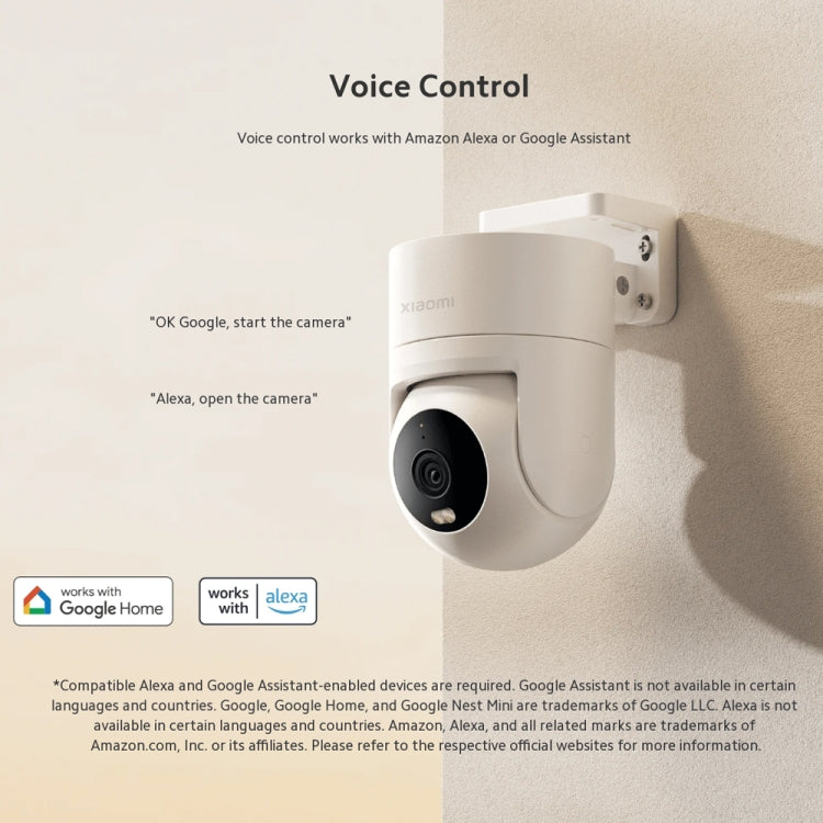 Original Xiaomi CW300 4MP Outdoor Camera IP66 Waterproof Full Color Night Vision WiFi Camera, US Plug - Wireless Camera by Xiaomi | Online Shopping UK | buy2fix