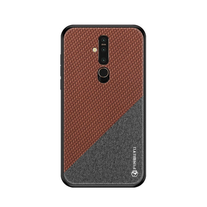 PINWUYO Honors Series Shockproof PC + TPU Protective Case for Nokia X71 (Brown) - Nokia Cases by PINWUYO | Online Shopping UK | buy2fix