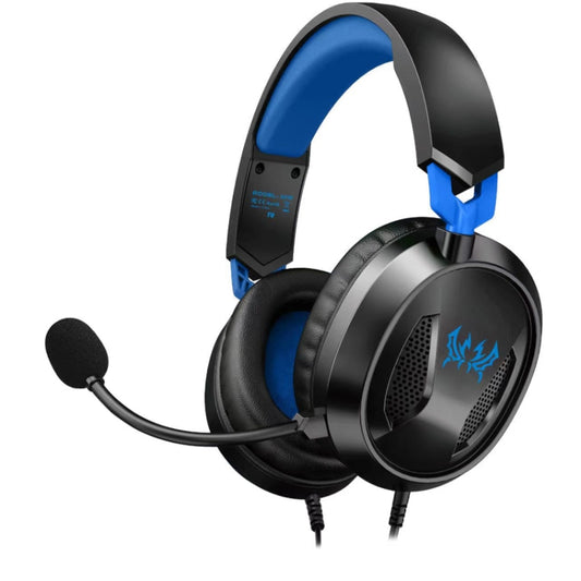 KOTION EACH G3100 Stereo Bass Gaming Headset with Omni-directional Mic,Cable Length: 1.7m(Black+Blue) - Multimedia Headset by KOTION EACH | Online Shopping UK | buy2fix