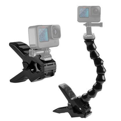 PULUZ Action Sports Cameras Jaws Flex Clamp Mount for GoPro, Insta360, DJI and Other Action Cameras - Holder by PULUZ | Online Shopping UK | buy2fix