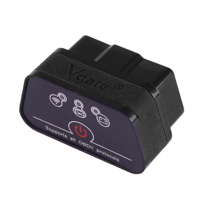 High Quality Super Mini Vgate iCar2 ELM327 OBDII WiFi Car Scanner Tool, Support Android & iOS (Black Black) - Code Readers & Scan Tools by Vgate | Online Shopping UK | buy2fix