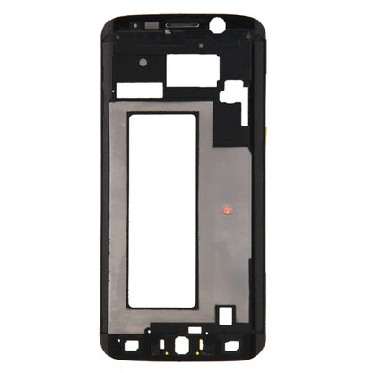 For Galaxy S6 Edge / G925 Full Housing Cover (Front Housing LCD Frame Bezel Plate + Battery Back Cover ) (Gold) - Galaxy S Series Parts by buy2fix | Online Shopping UK | buy2fix