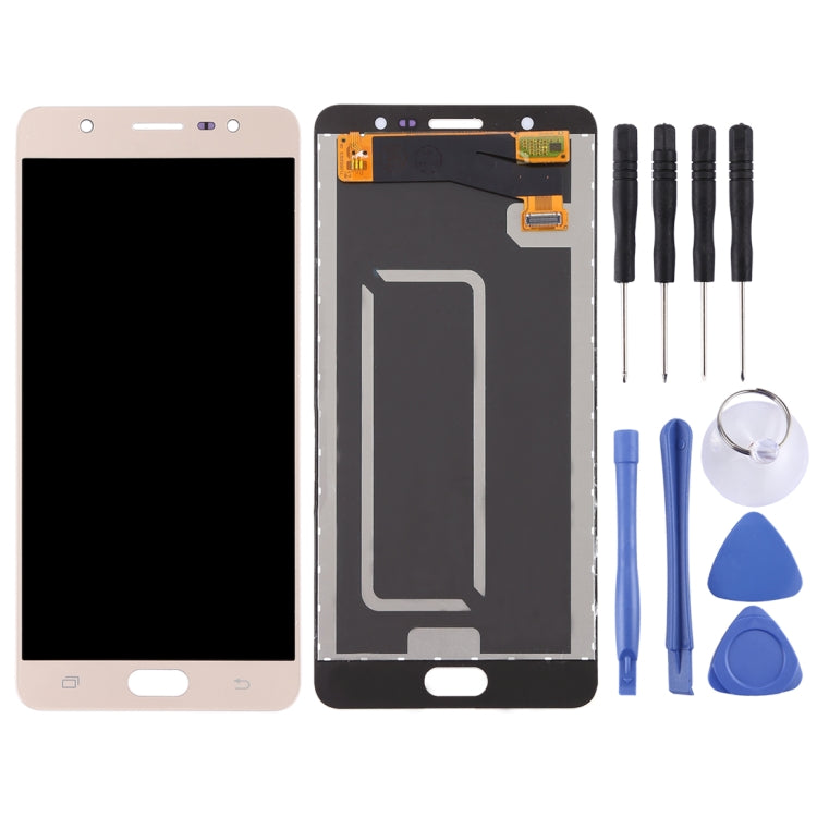 OEM LCD Screen for Galaxy J7 Max / G615 with Digitizer Full Assembly (Gold) - Galaxy J Series Parts by buy2fix | Online Shopping UK | buy2fix