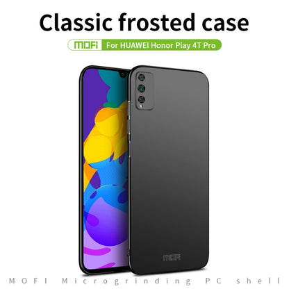 For Huawei Honor Play 4T Pro MOFI Frosted PC Ultra-thin Hard Case(Blue) - Honor Cases by MOFI | Online Shopping UK | buy2fix