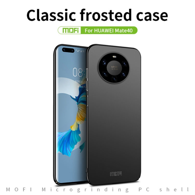 For Huawei Mate 40 MOFI Frosted PC Ultra-thin Hard Case(Black) - Huawei Cases by MOFI | Online Shopping UK | buy2fix