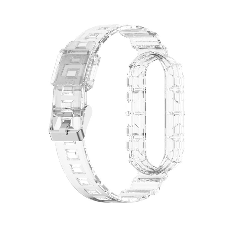 For Xiaomi Band 5 / Band 6 Transparent Case Watch Band(Transparent) - Watch Bands by buy2fix | Online Shopping UK | buy2fix