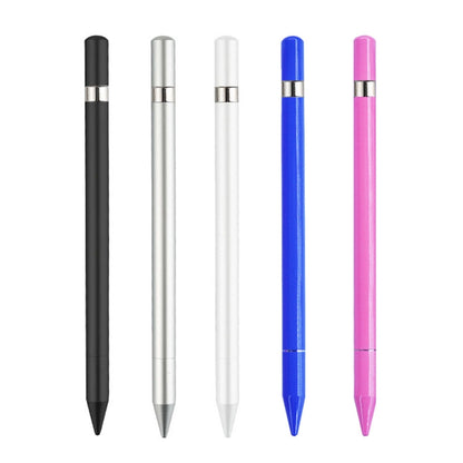 AT-26 2 in 1 Mobile Phone Touch Screen Capacitive Pen Writing Pen with 1 Pen Tip(White) - Stylus Pen by buy2fix | Online Shopping UK | buy2fix