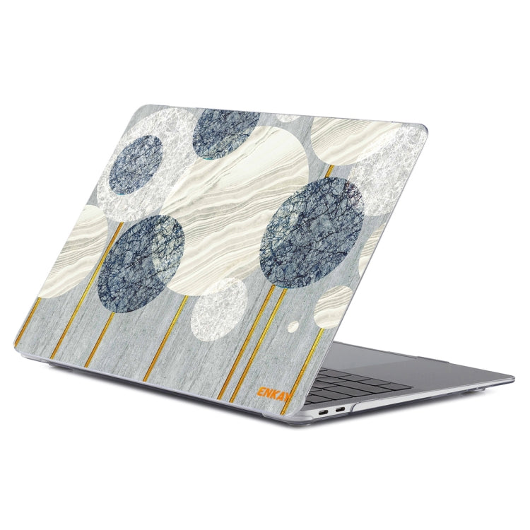 ENKAY Hat-Prince Geometry Pattern Laotop Protective Crystal Case for MacBook Pro 16 inch A2141(Geometry No.2) - MacBook Pro Cases by ENKAY | Online Shopping UK | buy2fix