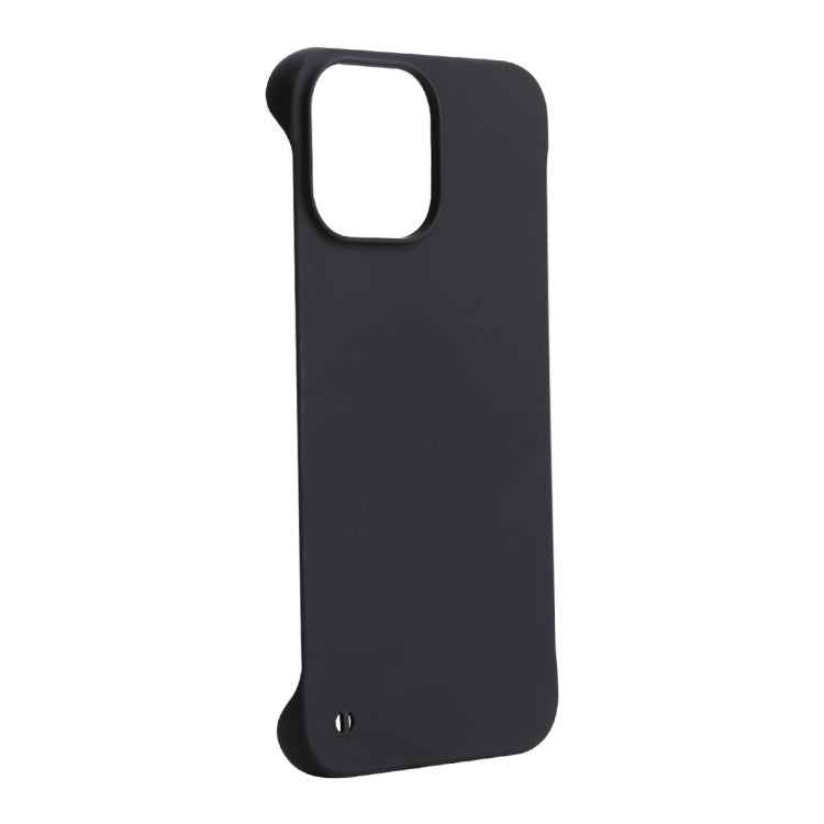 For iPhone 12 / 12 Pro ENKAY Matte Frameless Hard PC Case(Black) - iPhone 12 / 12 Pro Cases by ENKAY | Online Shopping UK | buy2fix