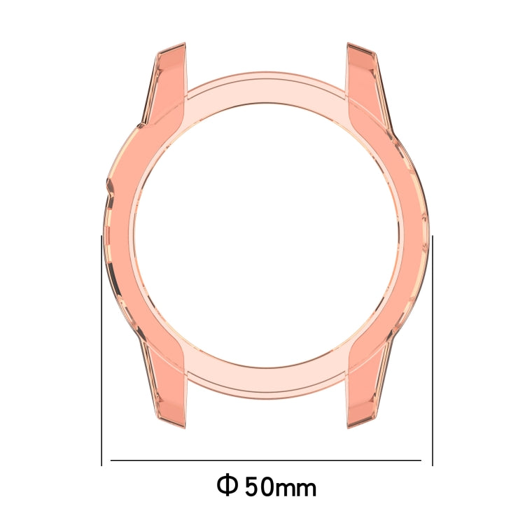 For Garmin Fenix 7 Shockproof TPU Soft Protective Case(Pink) - Watch Cases by buy2fix | Online Shopping UK | buy2fix